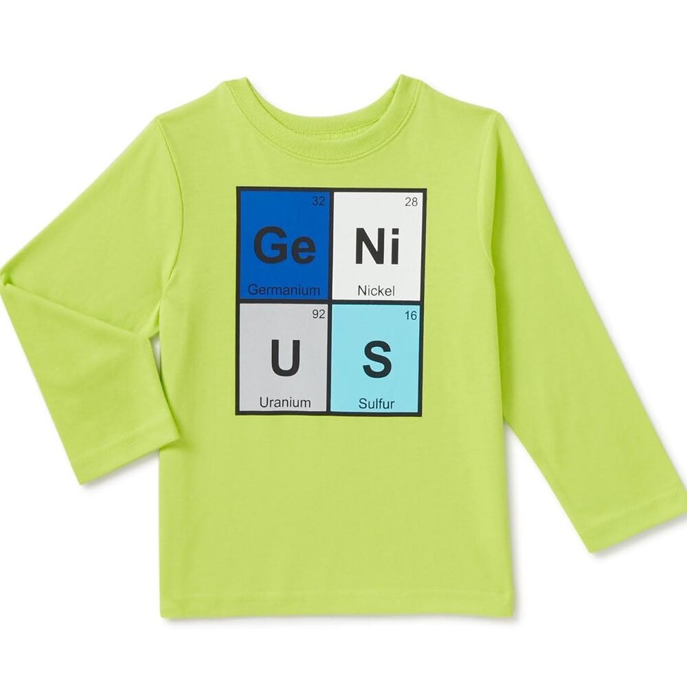 5/$20 NEW 18M Boys GENIUS Tee